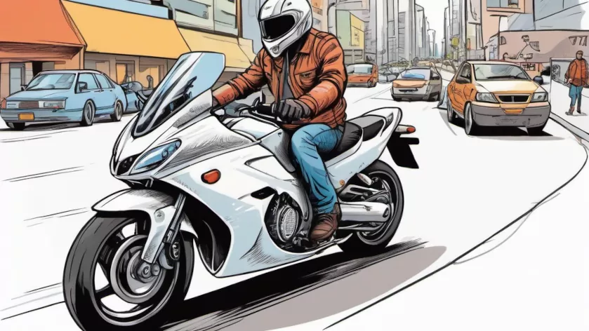 Соблюдение безопасной дистанции следования: советы начинающим мотоциклистам
